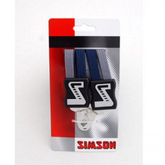 Simson snelbinder strong blauw/grijs