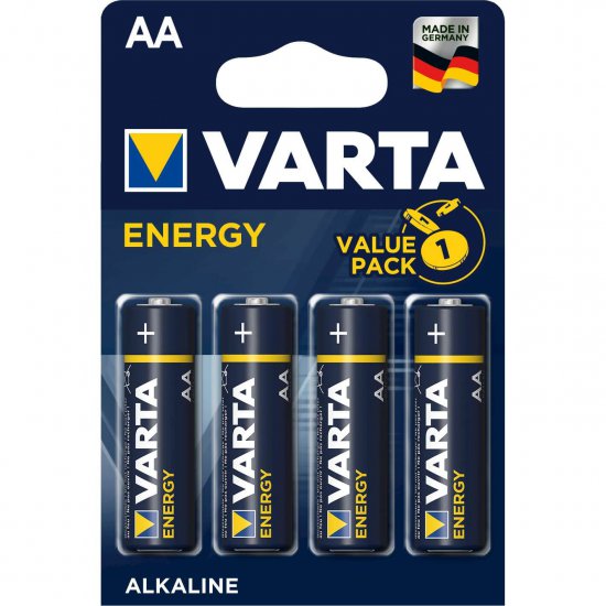 Varta batterij R6 AA Alk 1,5V krt (4)