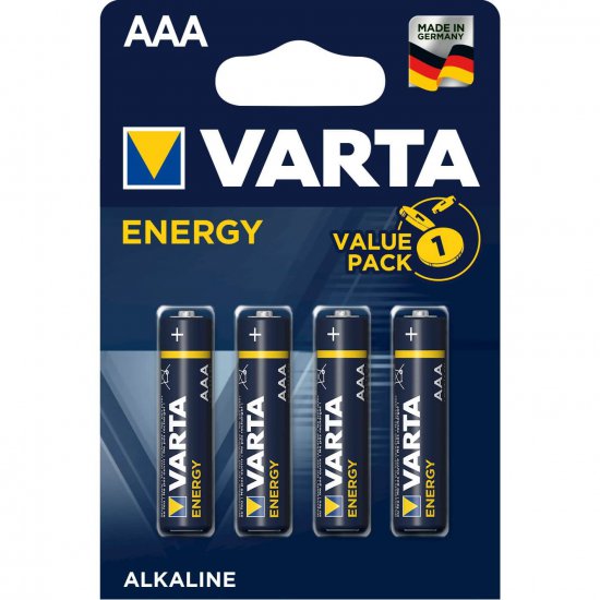 Varta batterij R03 AAA Alk 1,5V krt (4)