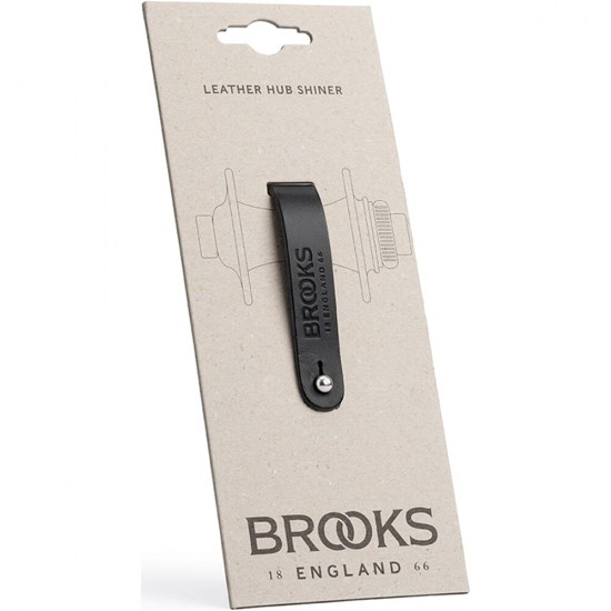Brooks Leather hub shiner Black