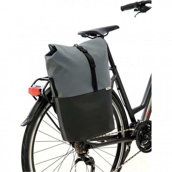 New Looxs fietstas enkel Nyborg dark grey/black 17L