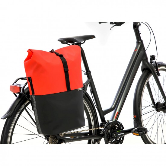 New Looxs fietstas enkel Nyborg red/black 17L