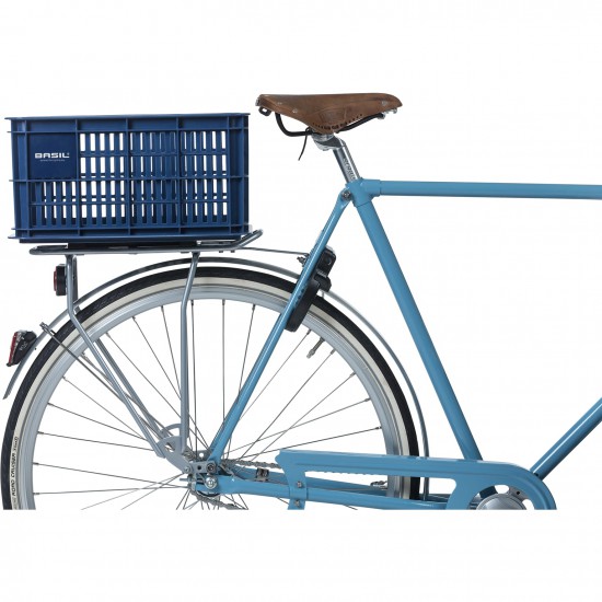 Basil fietskrat S bluestone 17.5L recycled