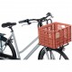 Basil fietskrat M terra red 29.5L recycled