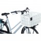 Basil fietskrat L bright white 40L recycled