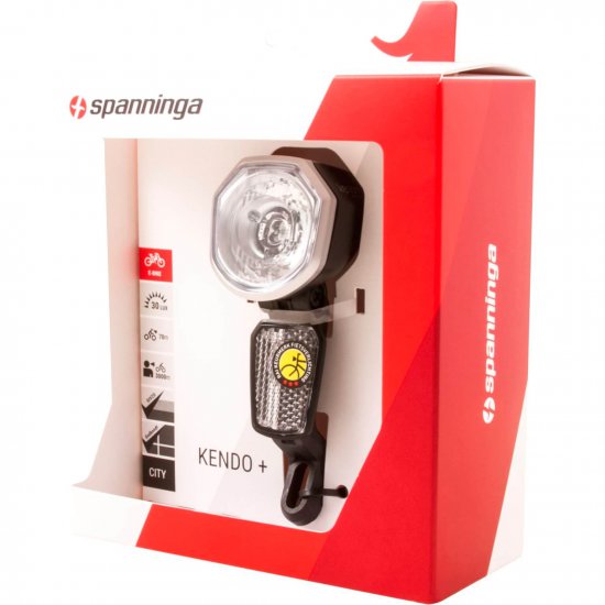 Spanninga koplamp Kendo XE + 6-36v E-bike 30 lux