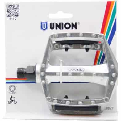 Union pedalen 102 BMX 9/16 zilver op kaart