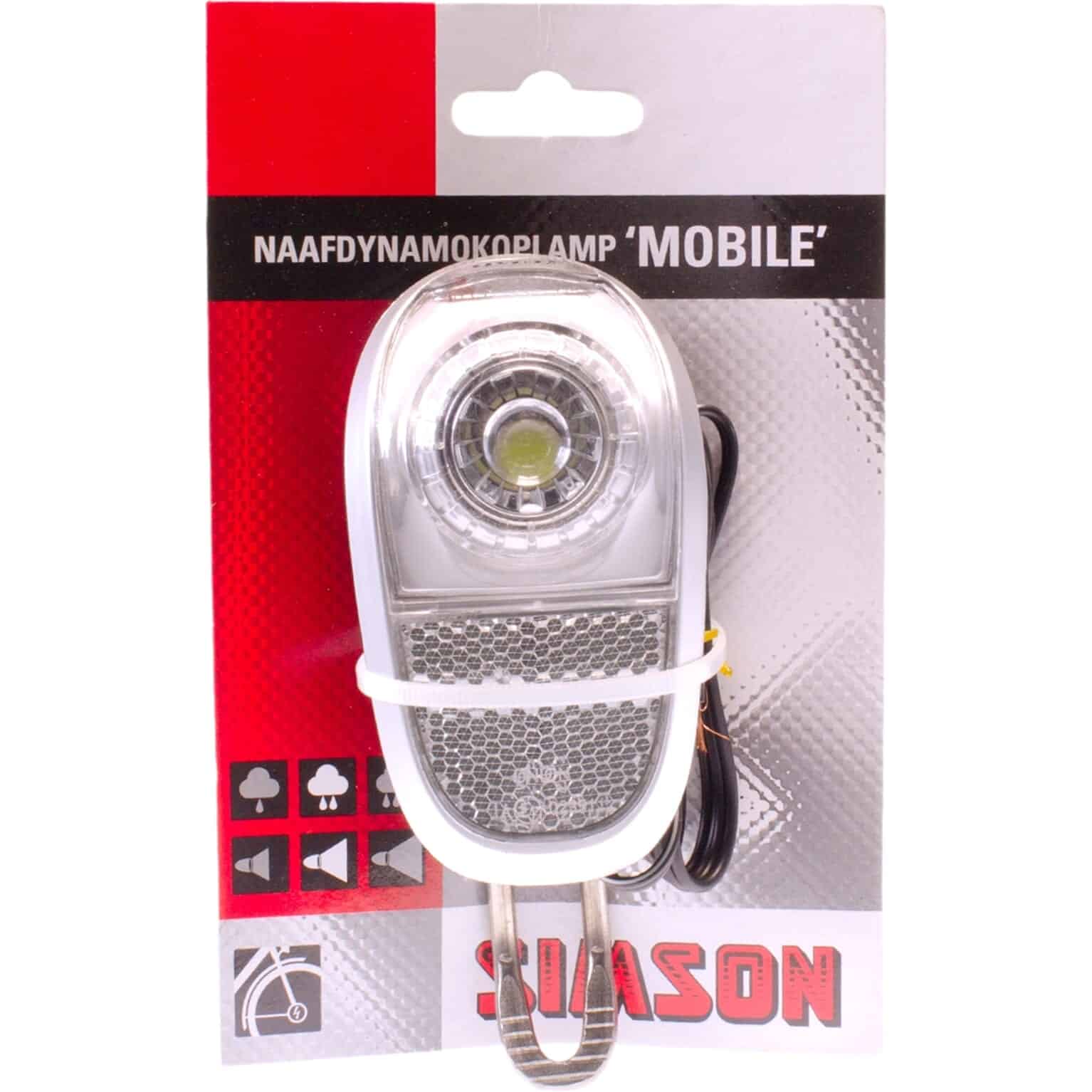 Simson koplamp white aan/uit dynamo 35 lux