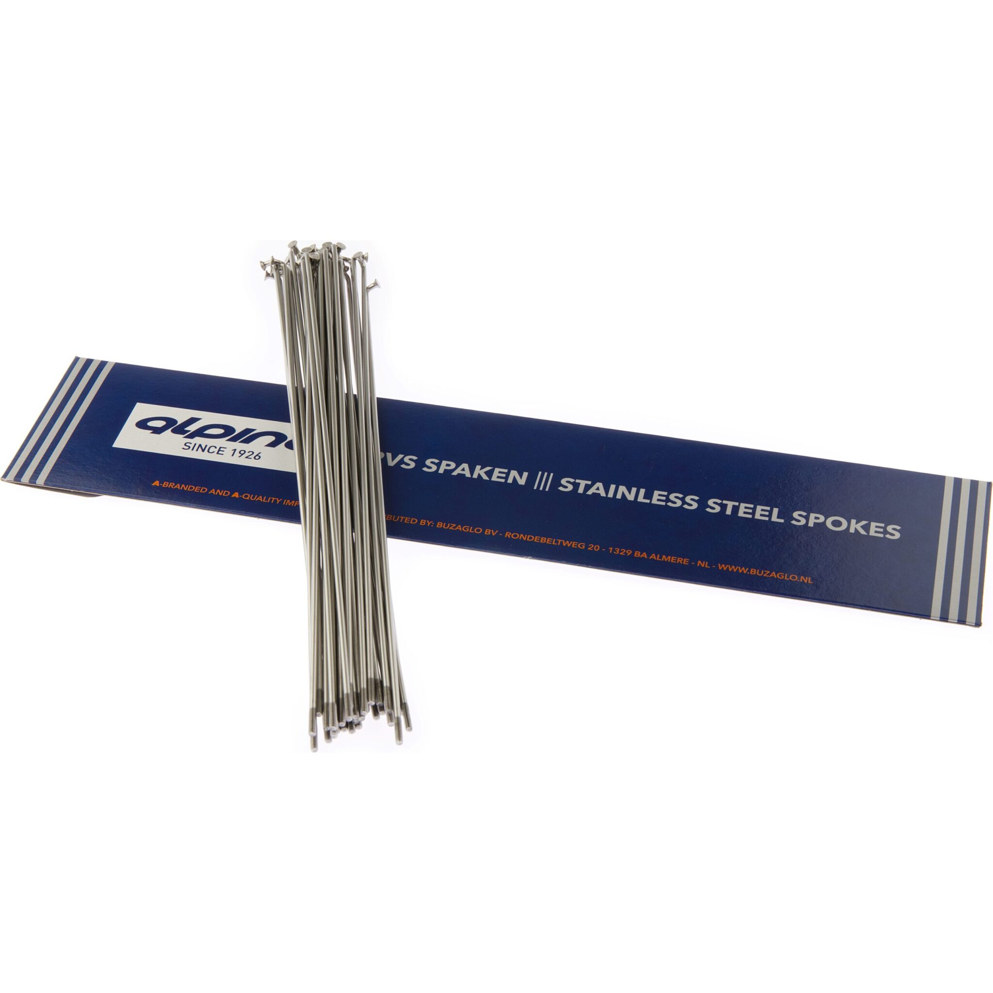 Alp spaak LDR 13-287mm RVS zilver (36 stuks)