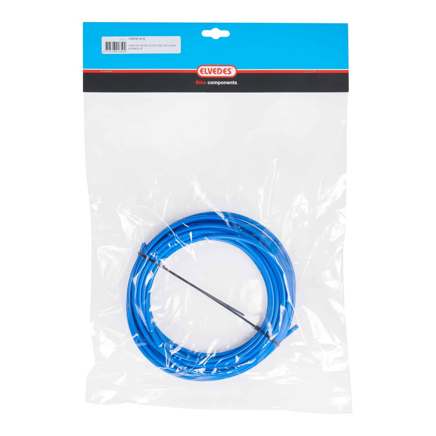 Elvedes rem buitenkabel 4,9mm blauw 10m