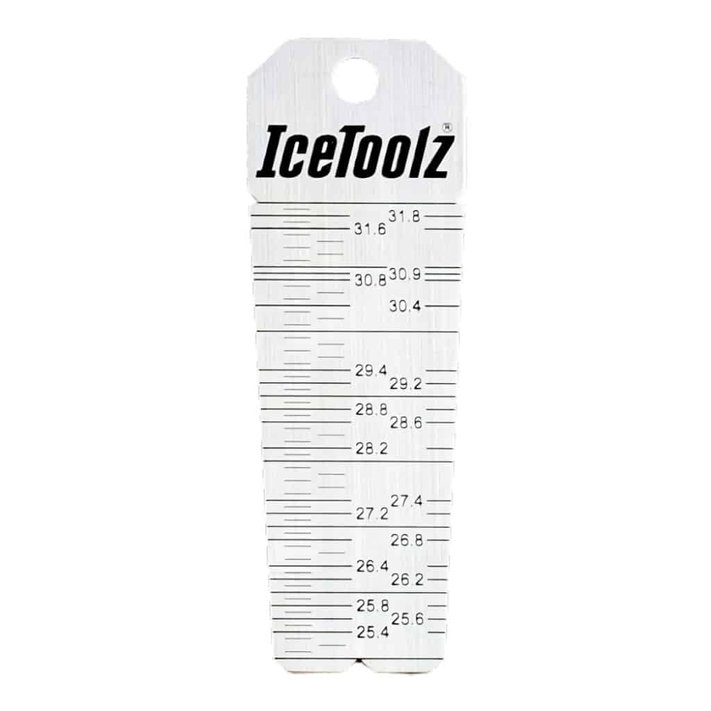 IceToolz Xpert zadelpenbuis meter 25.0-31.8mm