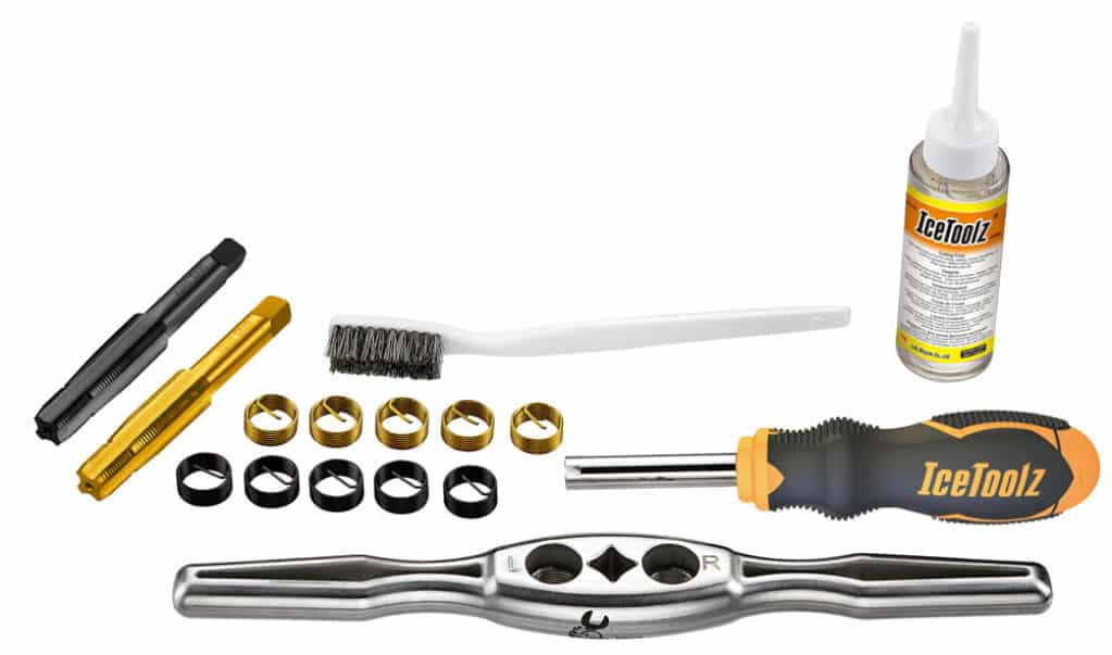 IceToolz Xpert crank pedaalas draadreparatiekit, E521