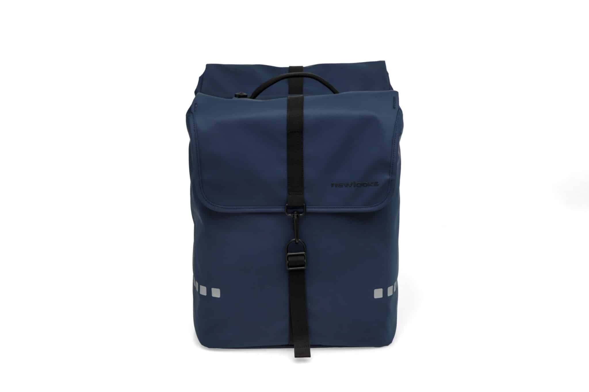 New Looxs fietstas dubbel Odense dark blue MIK 39L