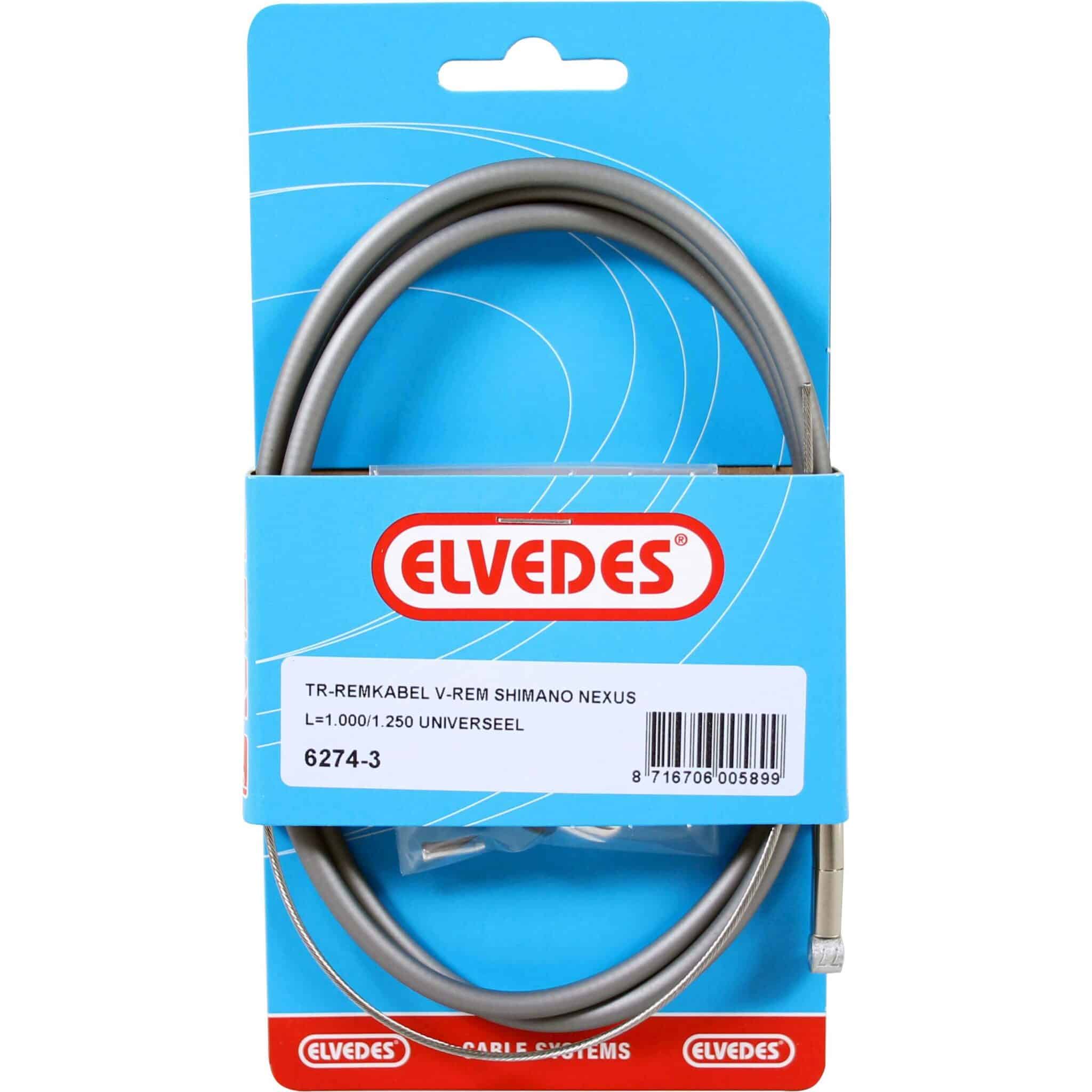 Elvedes remkabel voor Nexus zilver