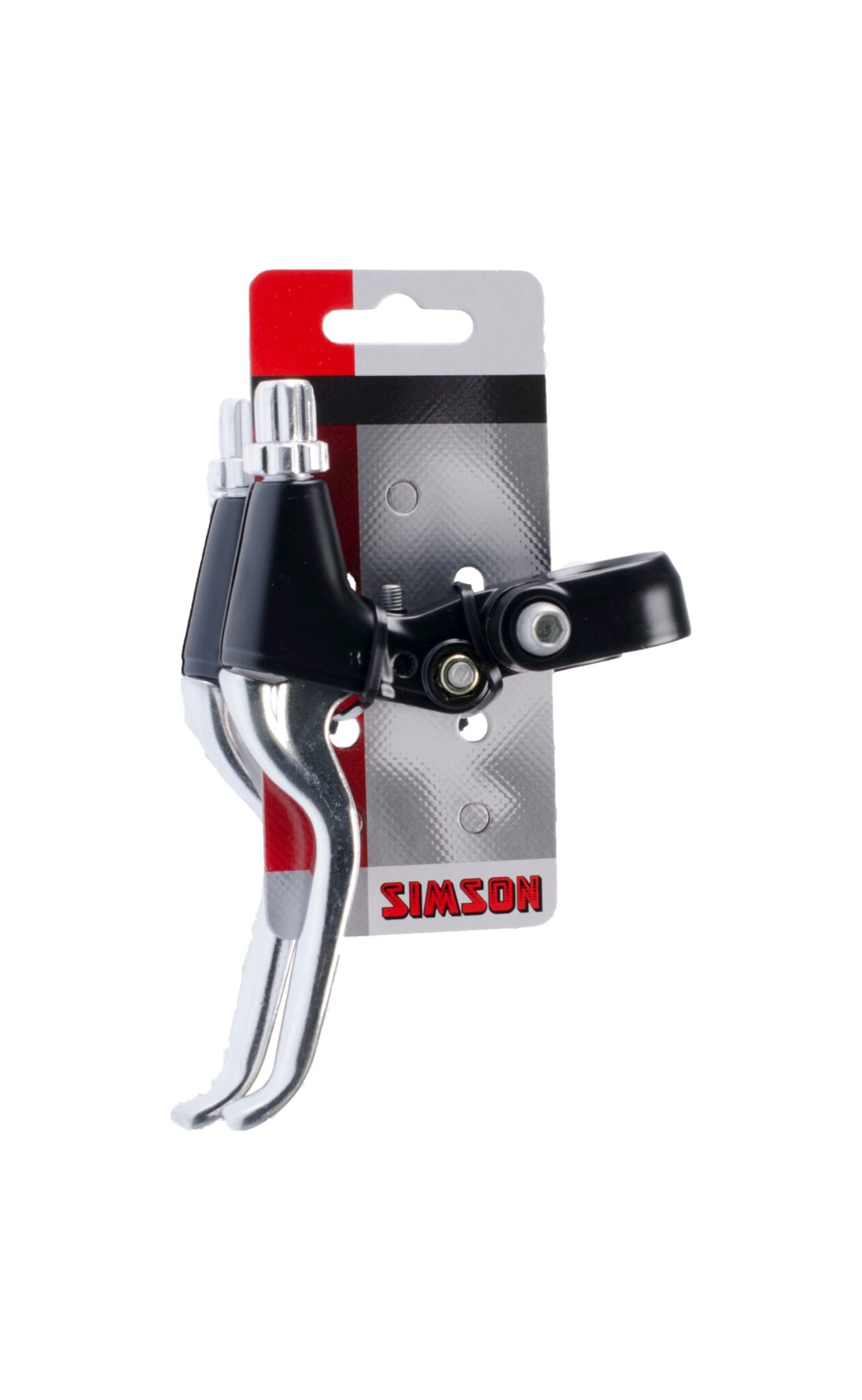 Simson remgreep set kort alu zwart