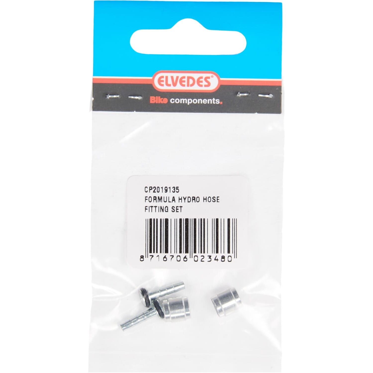 Elvedes hydro slang aansluitset Formula