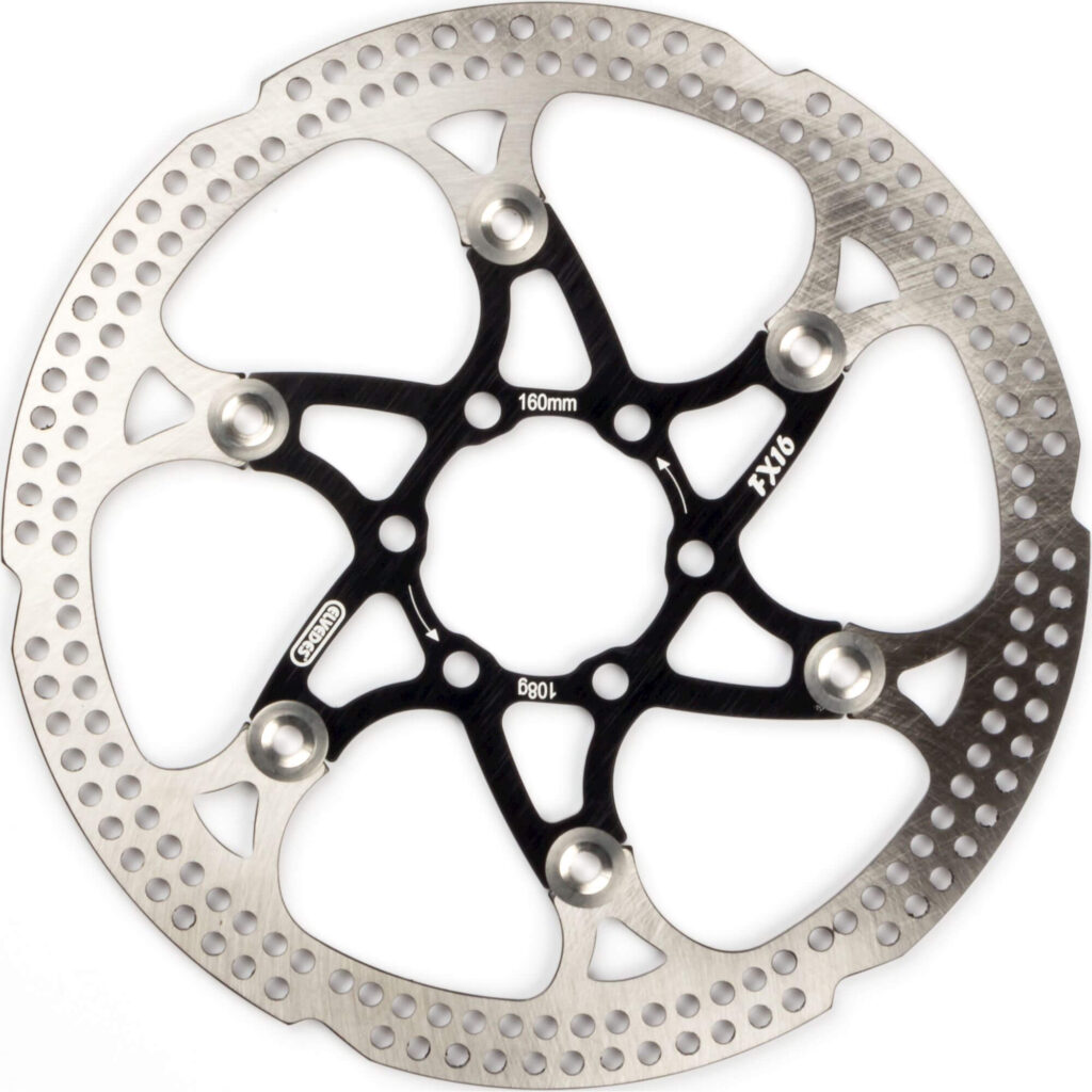 Elvedes remschijf 160mm FX zesgats 1.8mm zwart