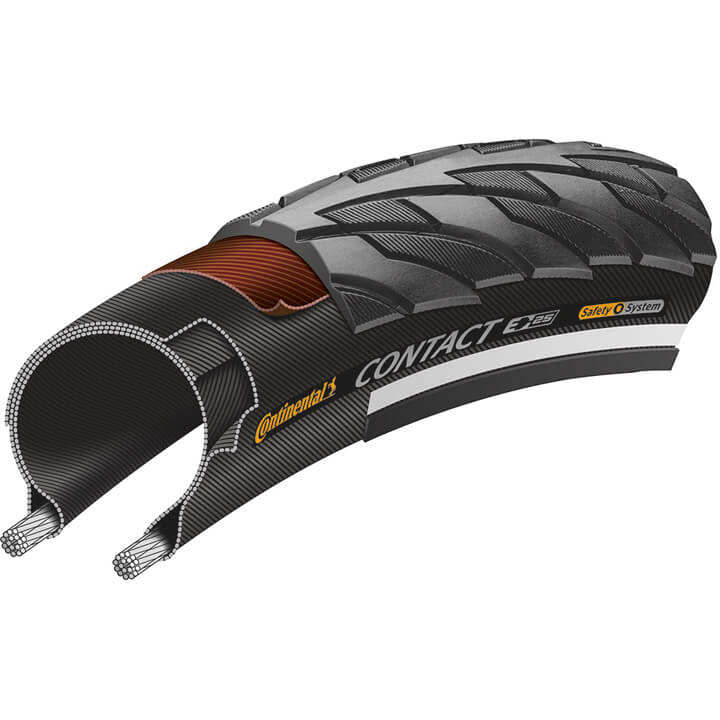 Continental btb Contact 28 x 1 1/4 zw refl