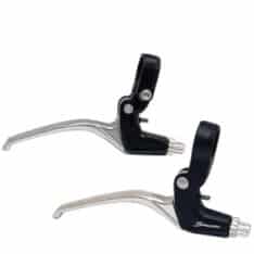 Saccon remgreep set L67 V-brake zwart/alu