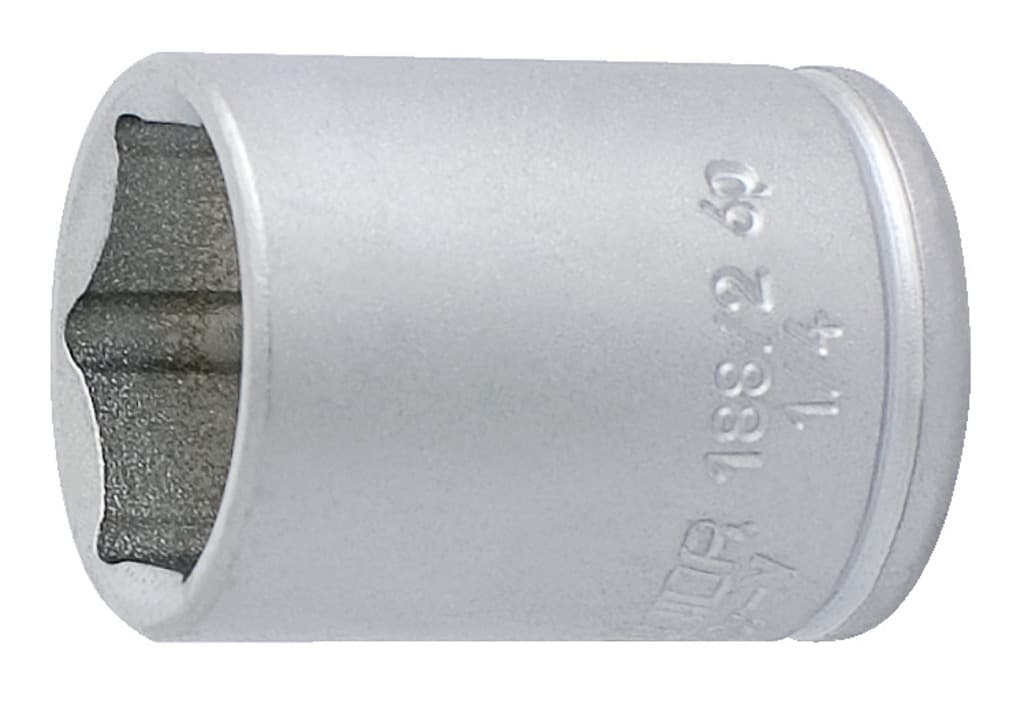 Unior dopsleutel 1/4 188/2 6p 12mm