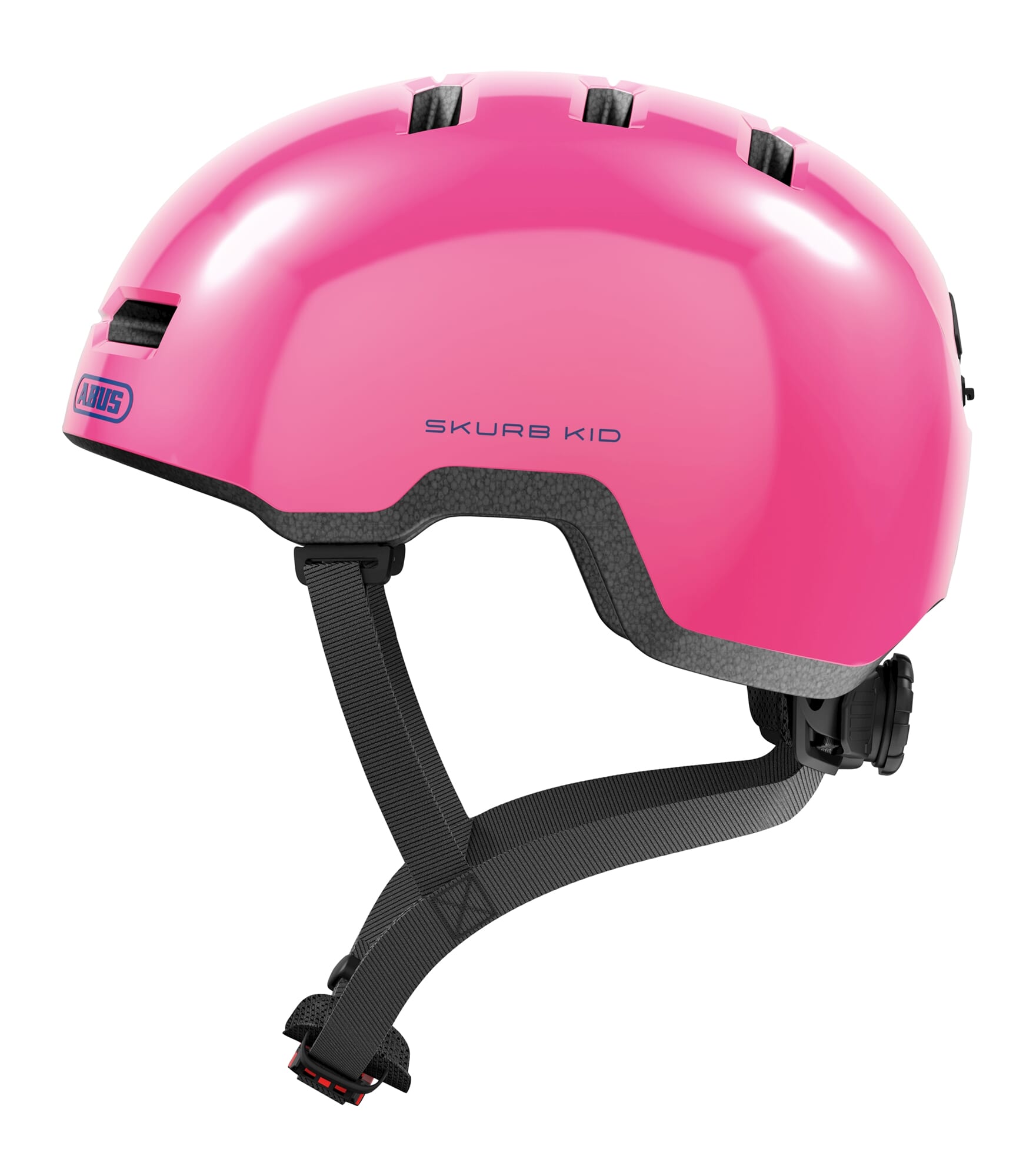Abus helm Skurb Kid shiny pink M 50-55cm