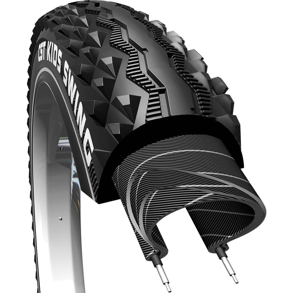 CST buitenband Swing 24 x 1.95 zw refl