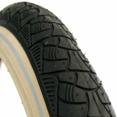 Deli Tire buitenband SA-238 24 x 2.125 zw/creme refl
