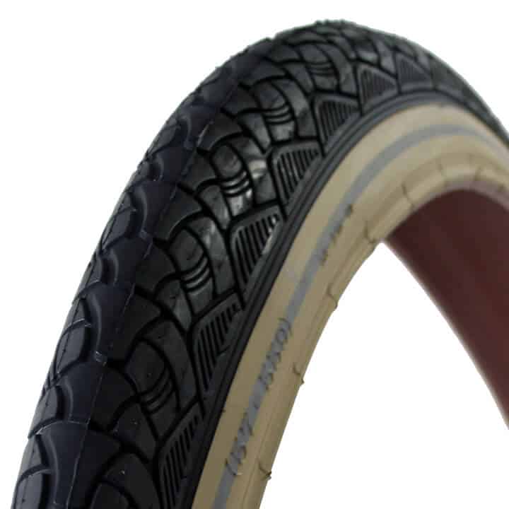 Deli Tire buitenband SA-238 26 x 2.125 zw/creme refl