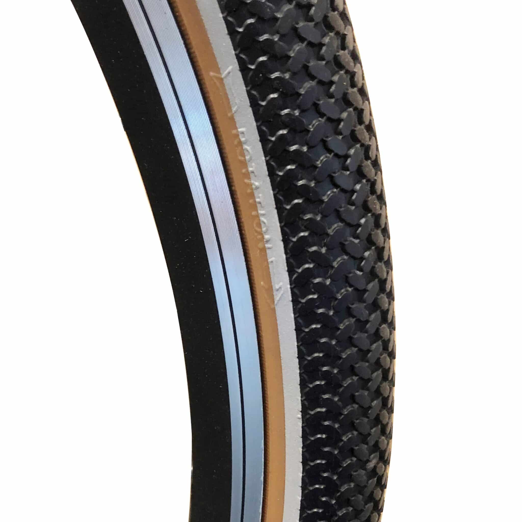 Cortina buitenband Canberra 28 x 1.75 black/gumwal refl