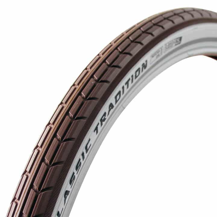 CST buitenband Tradition 28 x 1.75 br/wit refl