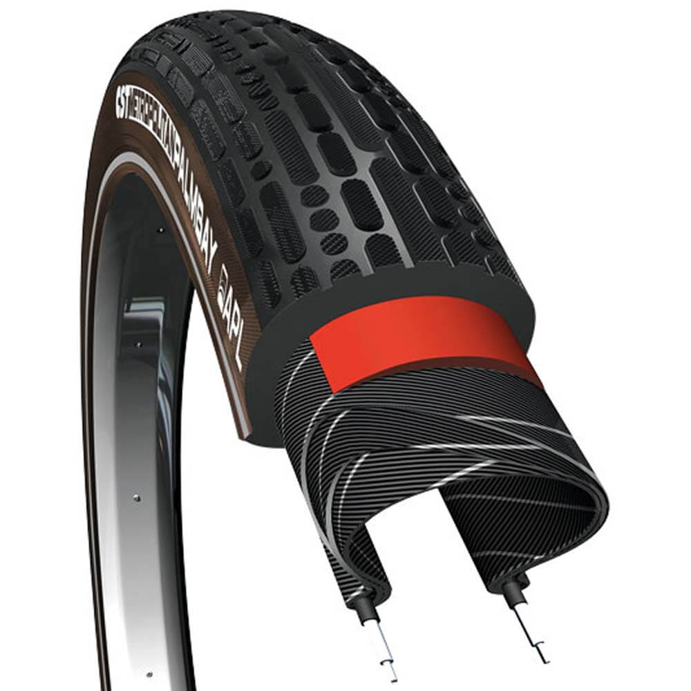 CST buitenband Palmbay 28 x 2.00 zw/br refl
