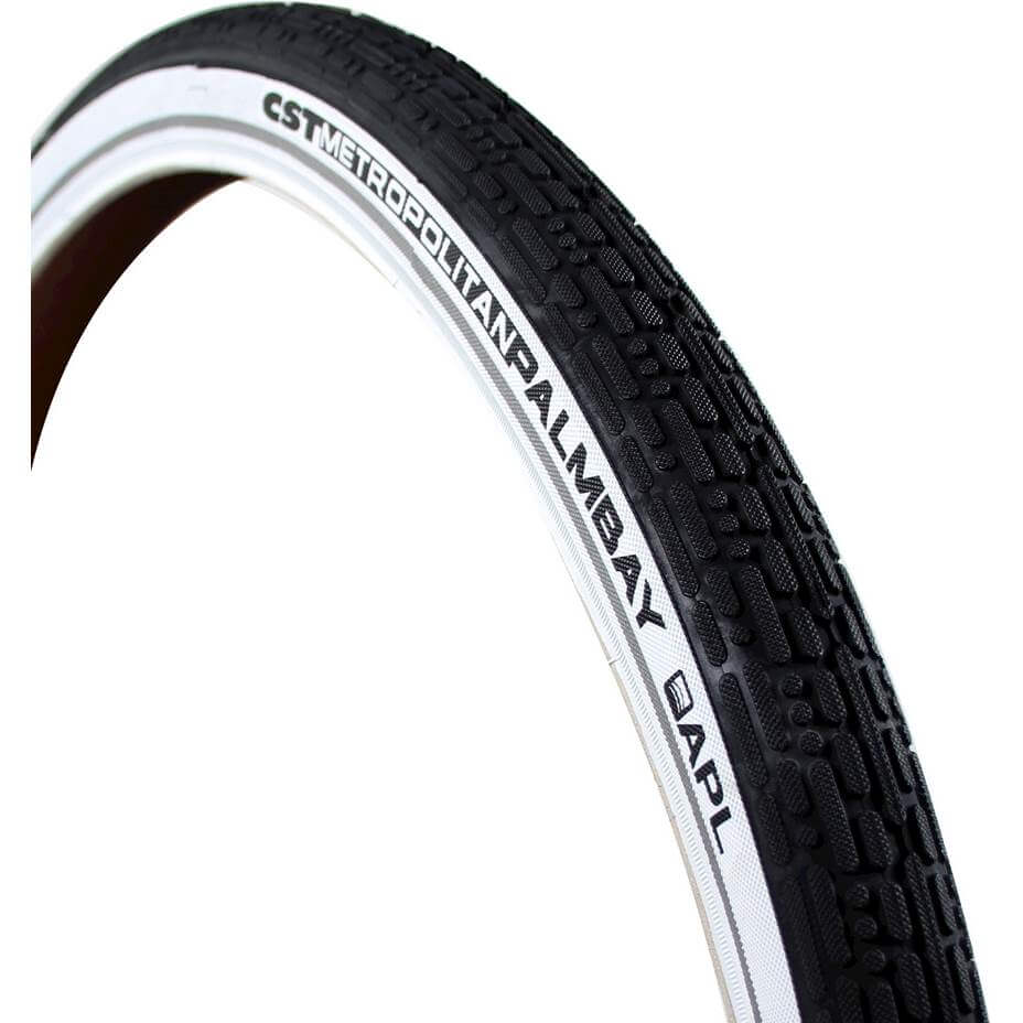 CST buitenband Palmbay 28 x 2.00 zw/wit refl