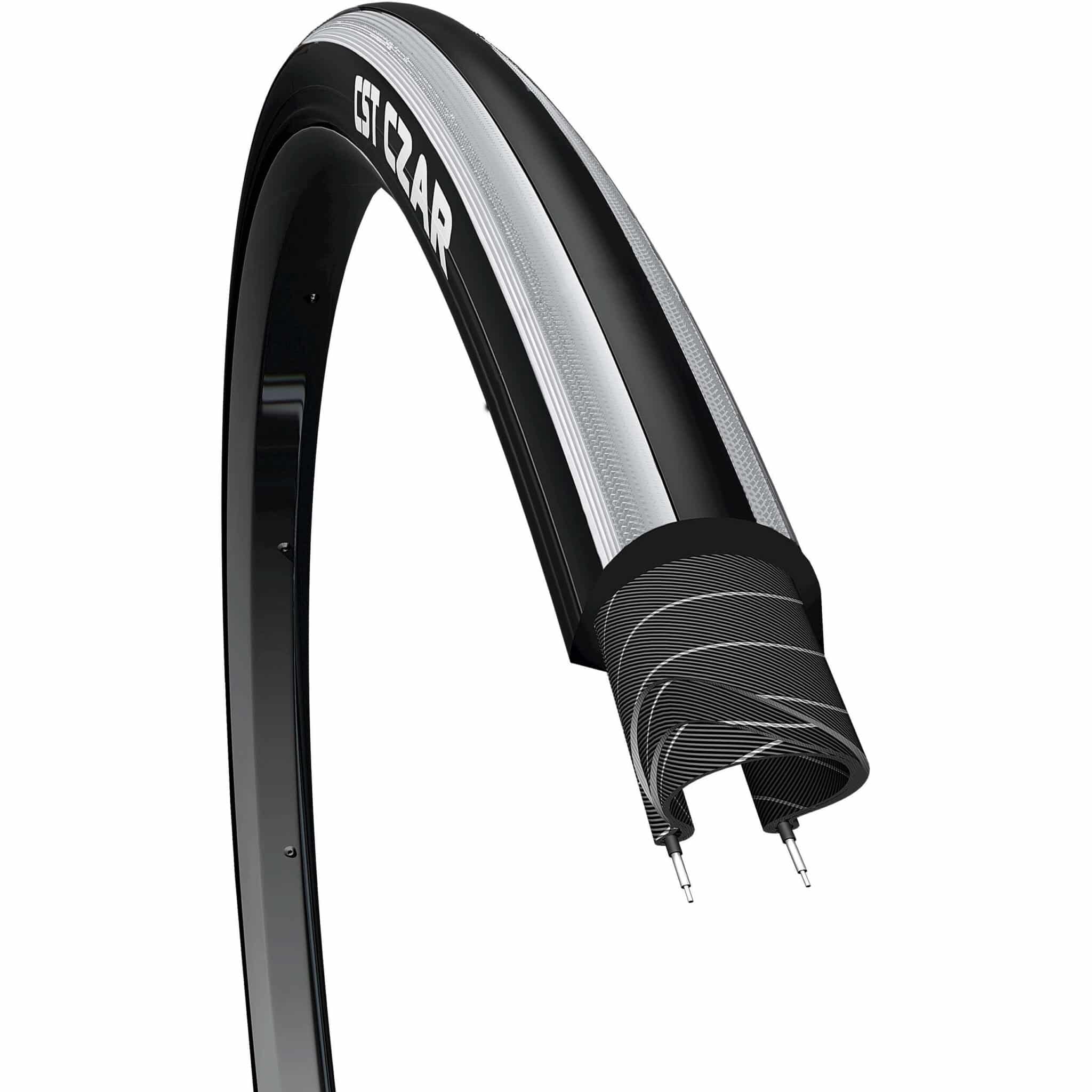 CST buitenband Czar 700 x 23 zw/wit