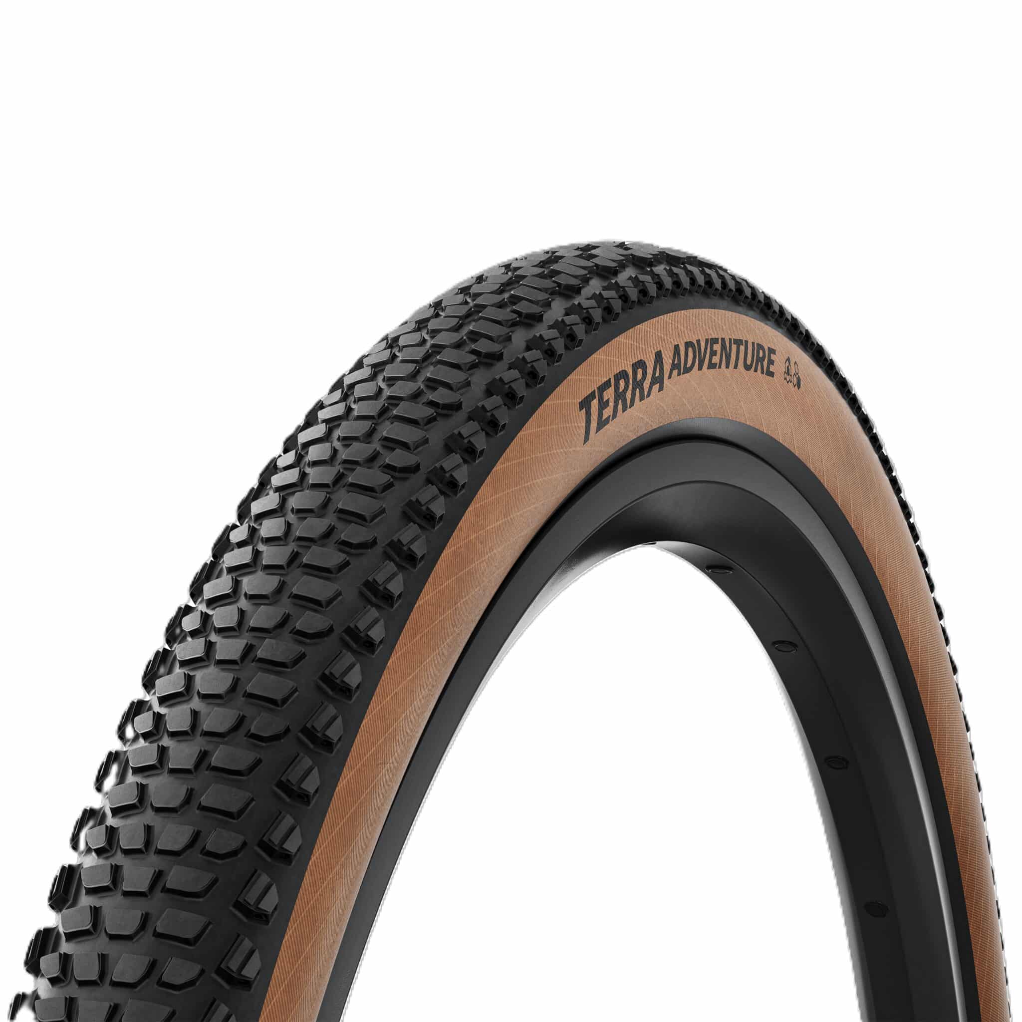 Continental buitenband Terra Adventure 45-622 zw/trans vouw