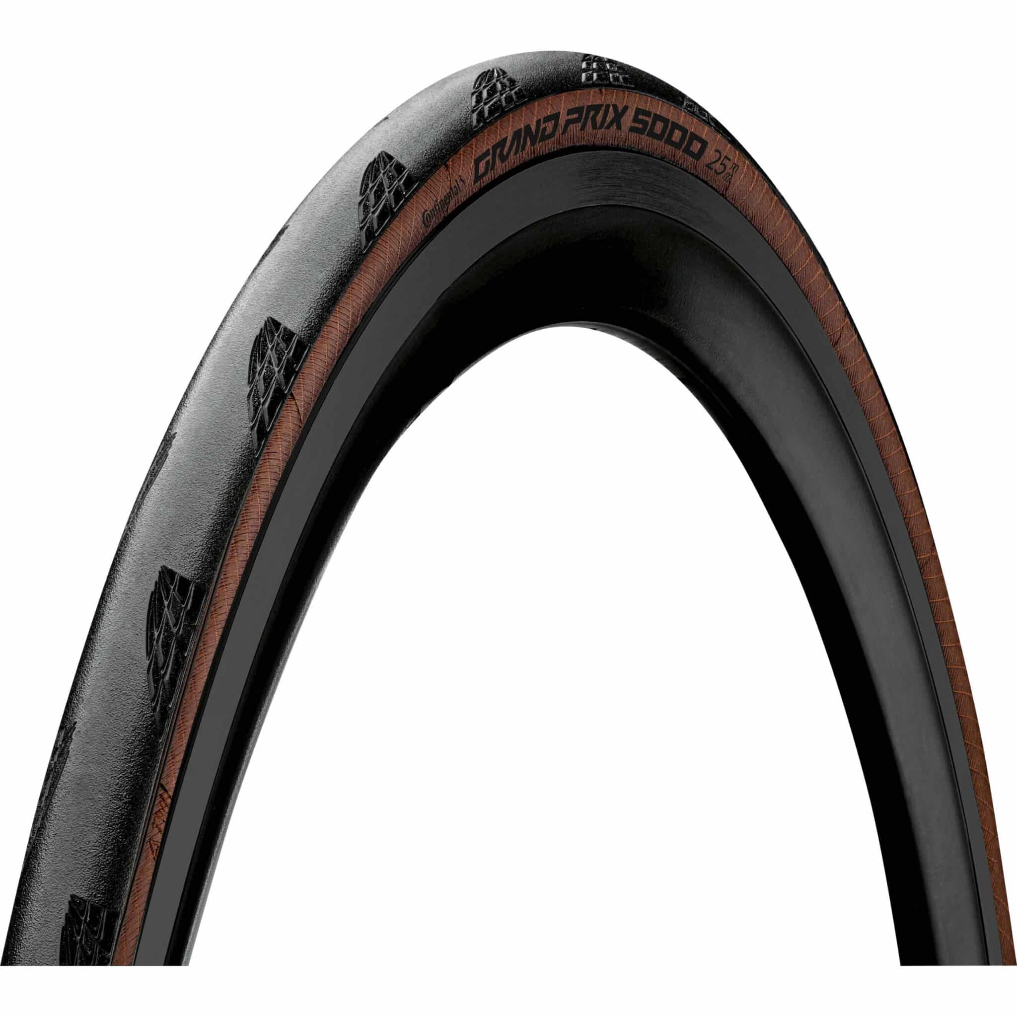 Continental buitenband GP 5000 25-622 zw/trans vouw