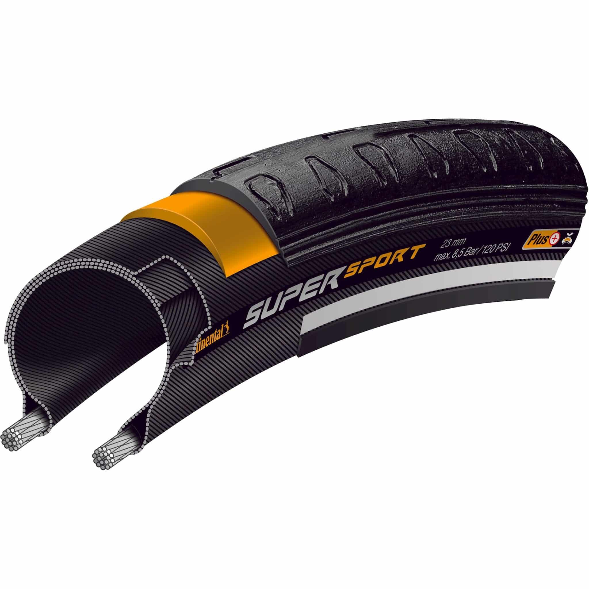 Continental buitenband Super Sport Plus 28-622 zw