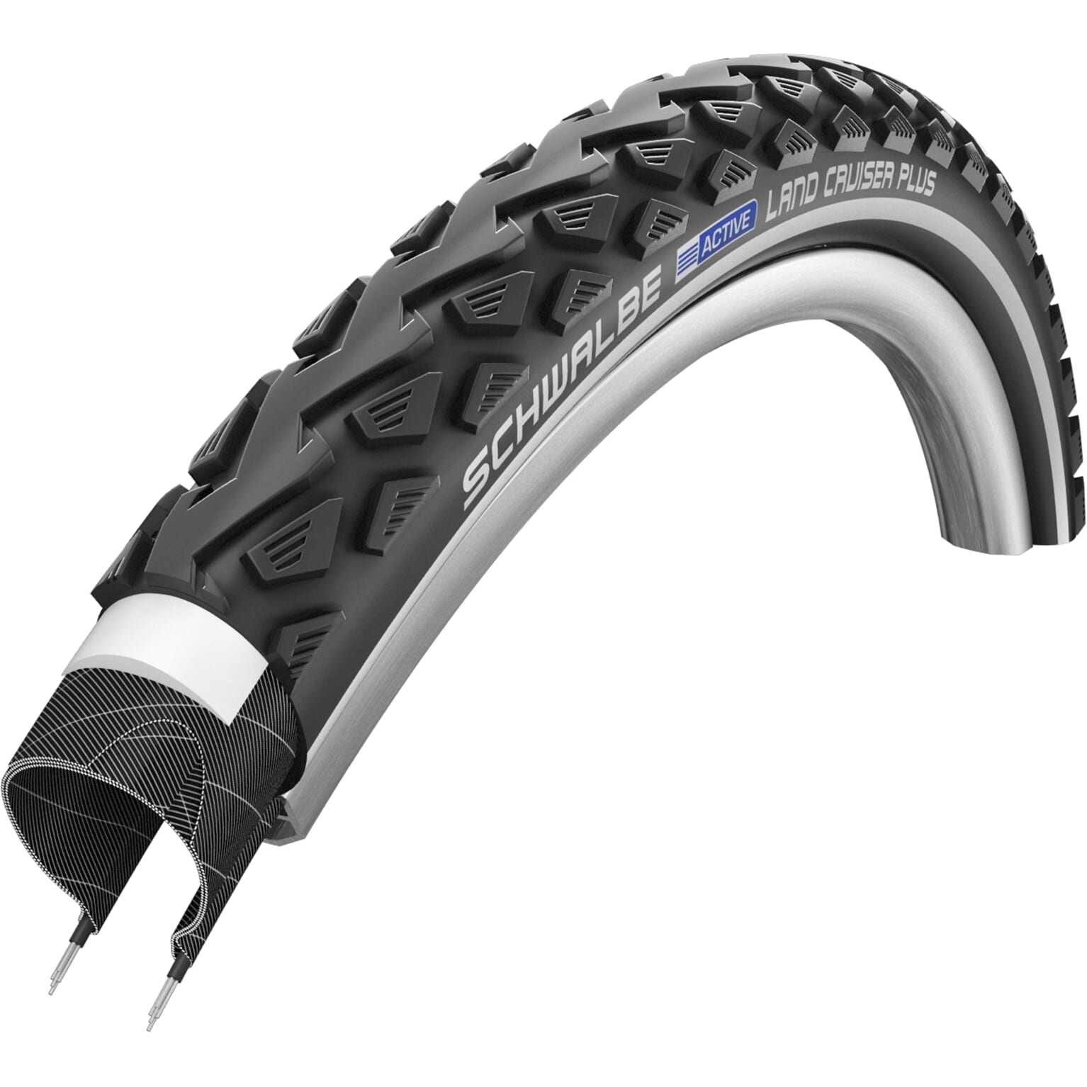 Schwalbe buitenband Land Cruiser Plus 26 x 1.75 zw refl