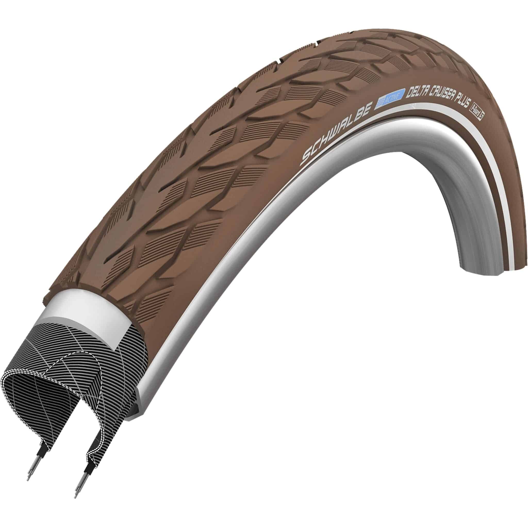 Schwalbe buitenband Delta Cruiser Plus 37-622 br refl