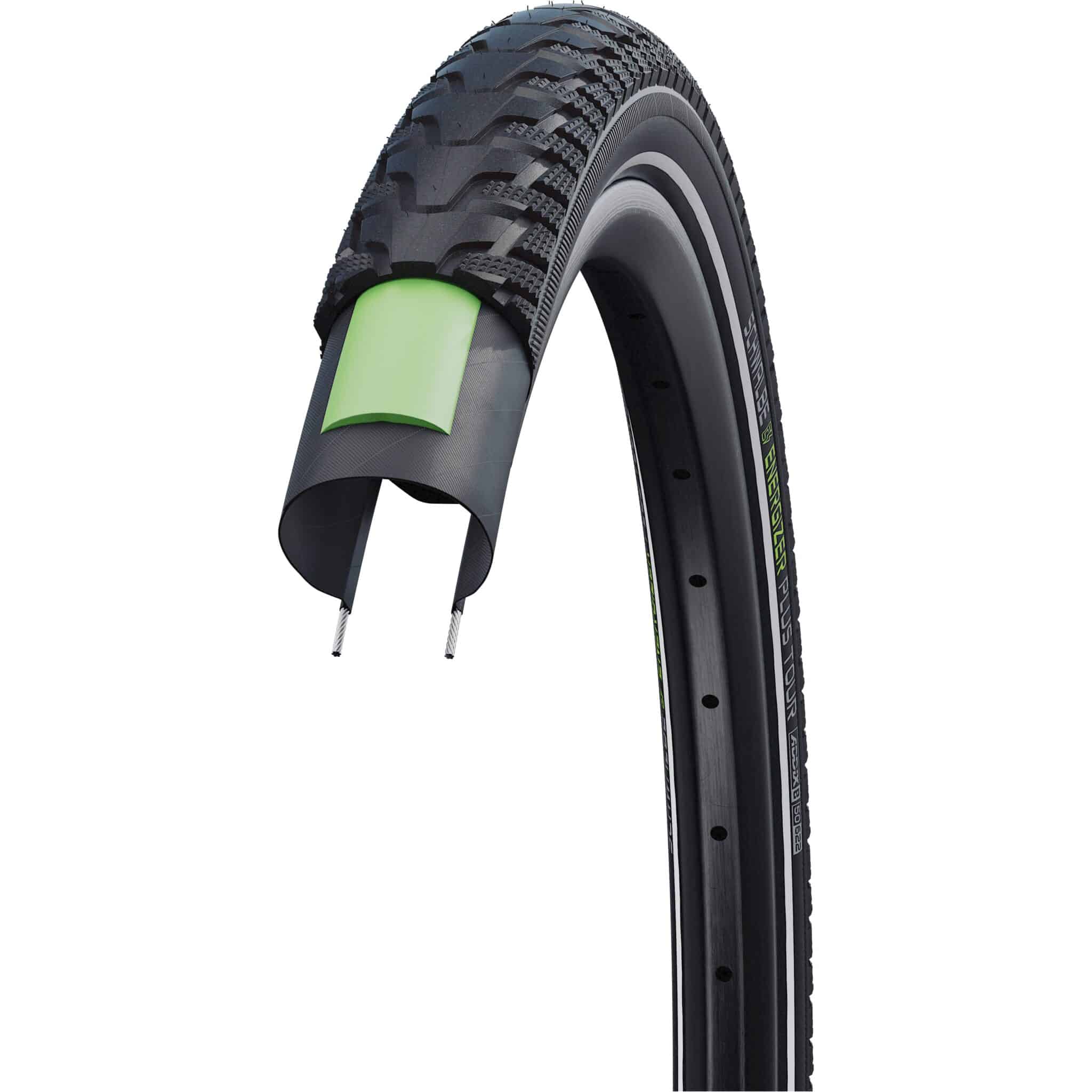 Schwalbe buitenband Energizer Plus Tour 28 x 1.50 zw refl