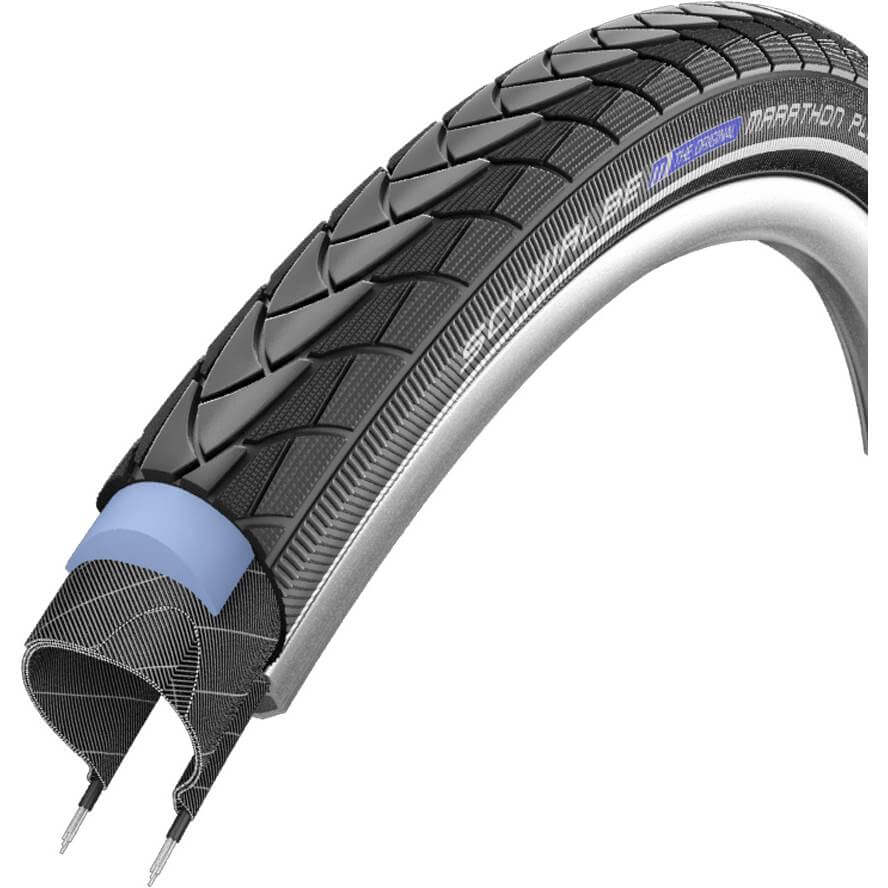 Schwalbe buitenband Marathon Plus Perf S-Guard 50-559 zw refl