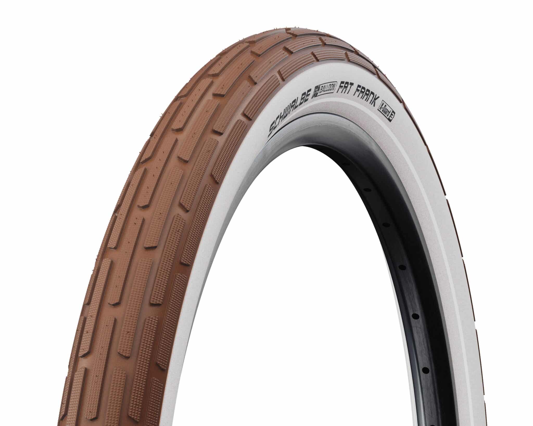Schwalbe buitenband Fat Frank K-Guard 50-622 br/wit refl