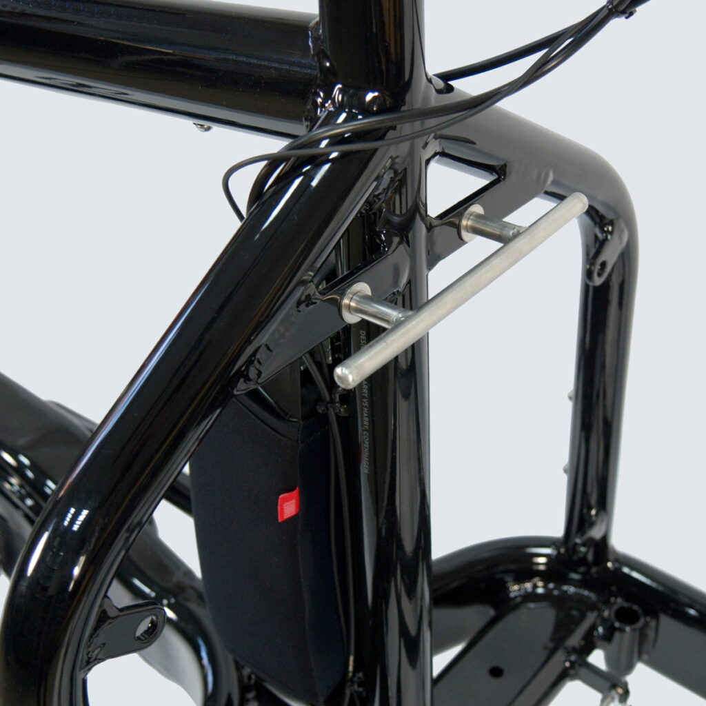 FAHRER fietstashouder Bullitt bar zilver