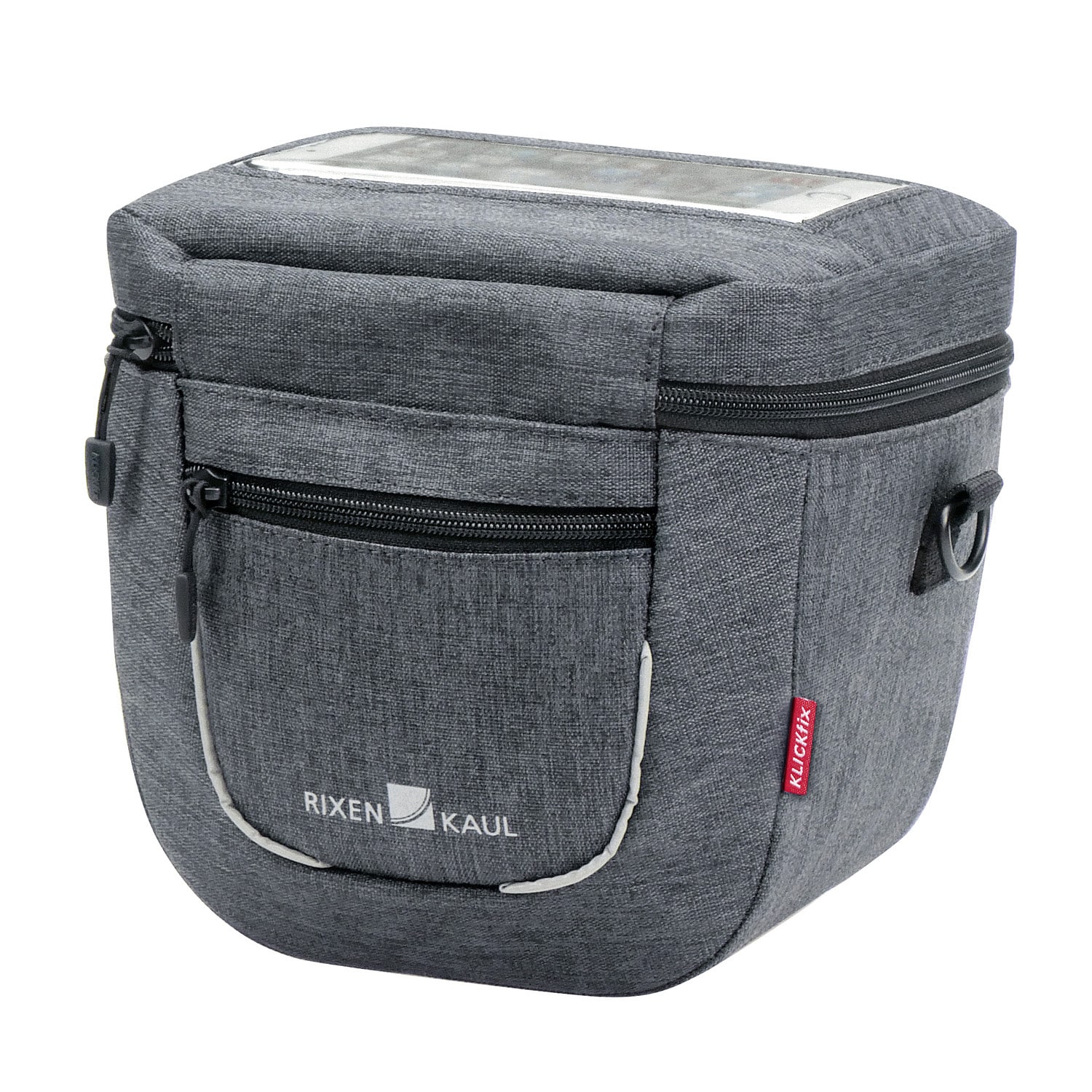 Klickfix stuurtas Aventour compact city 3L grijs