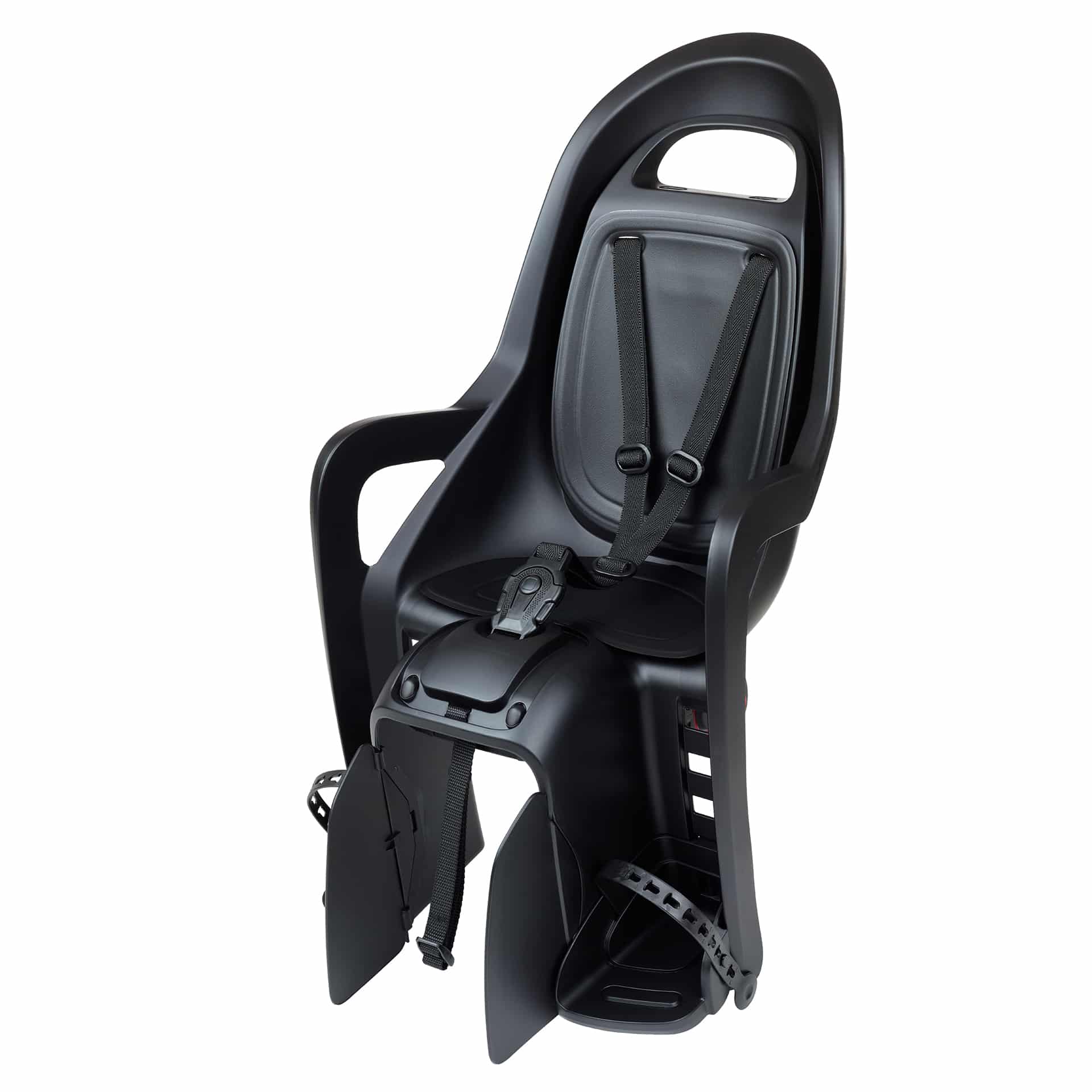 Polisport achterzitje Groovy black series drager bev.