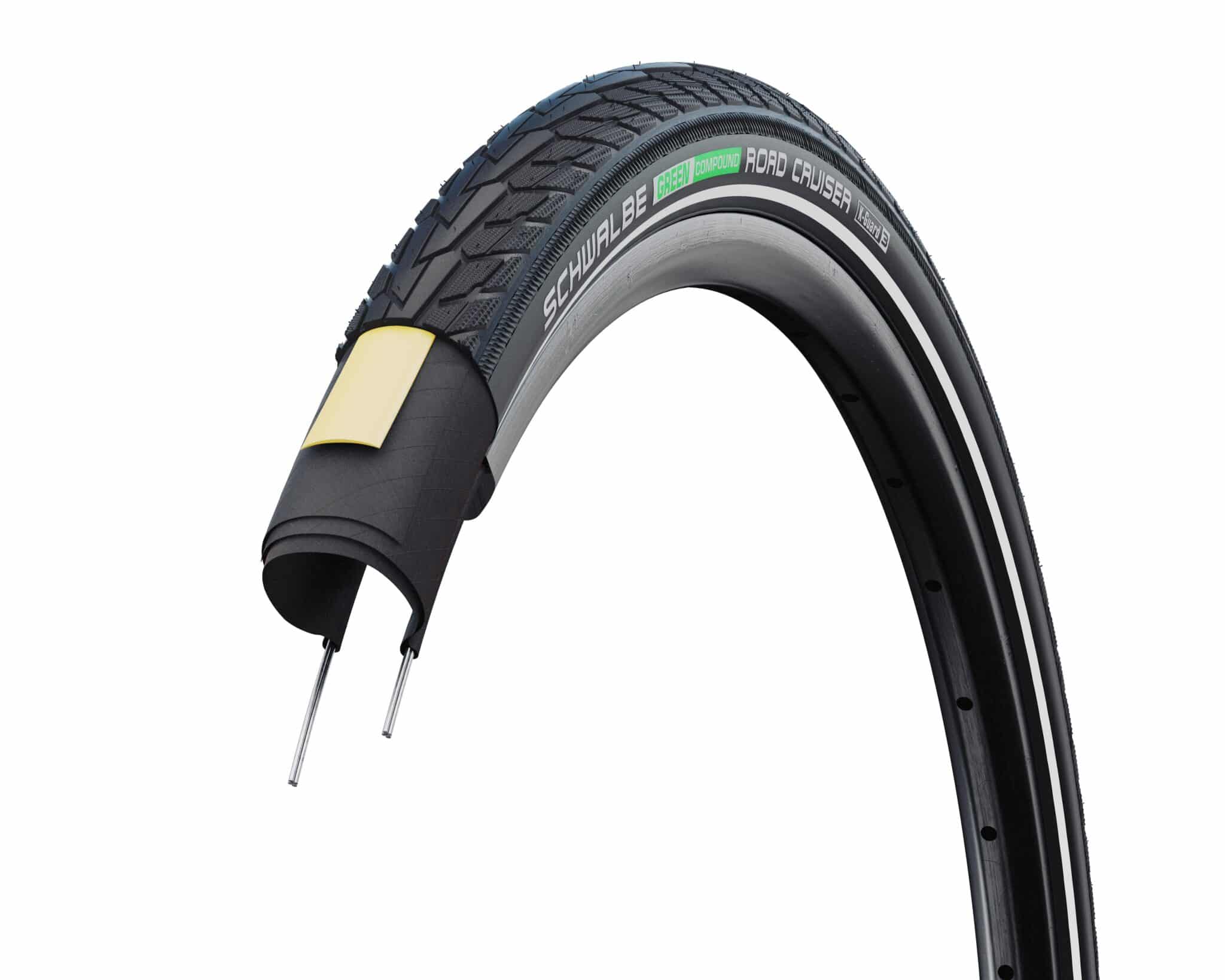 25x Schwalbe buitenband Road Cruiser K-Guard 28 x 1.40 zw refl