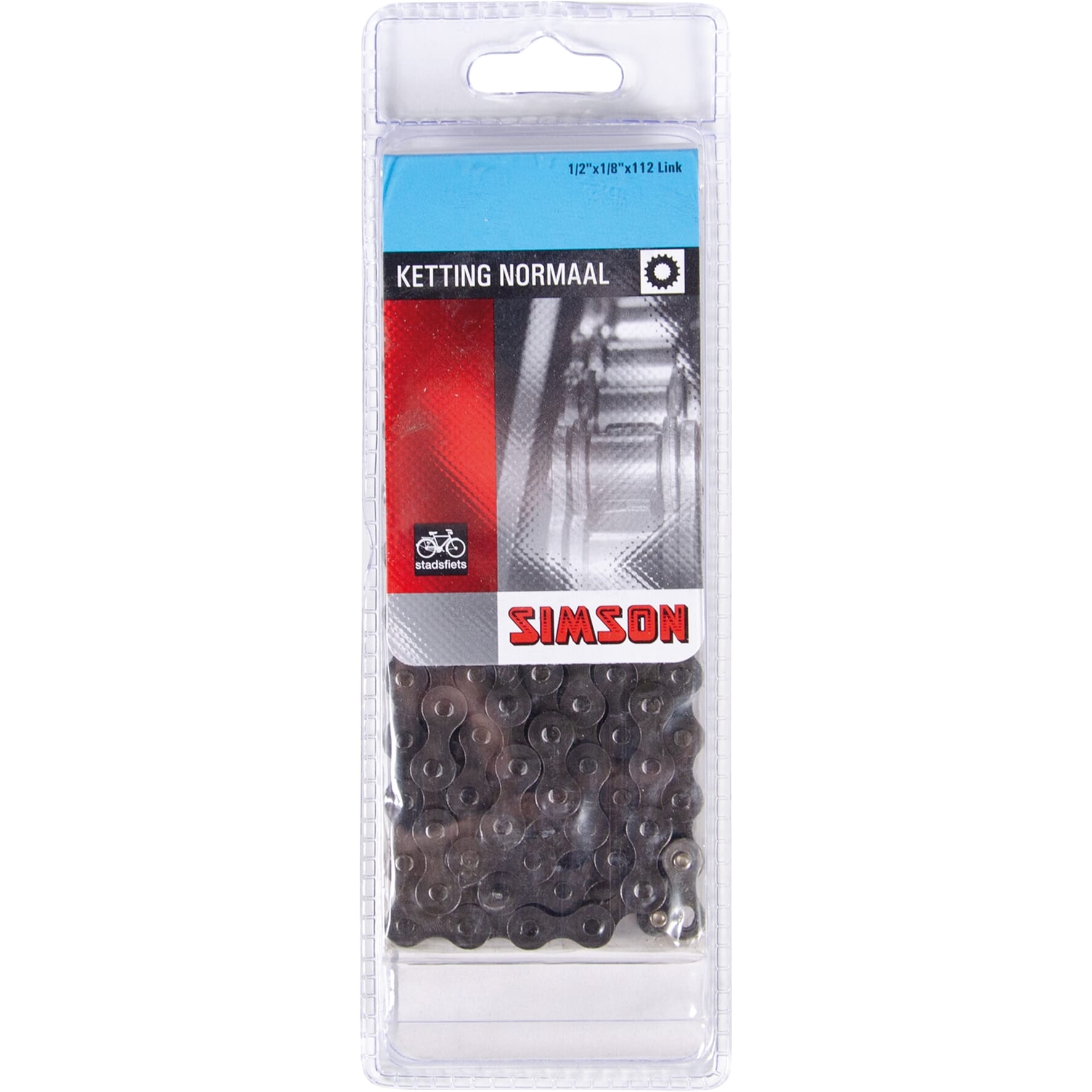Simson ketting 1/2x1/8