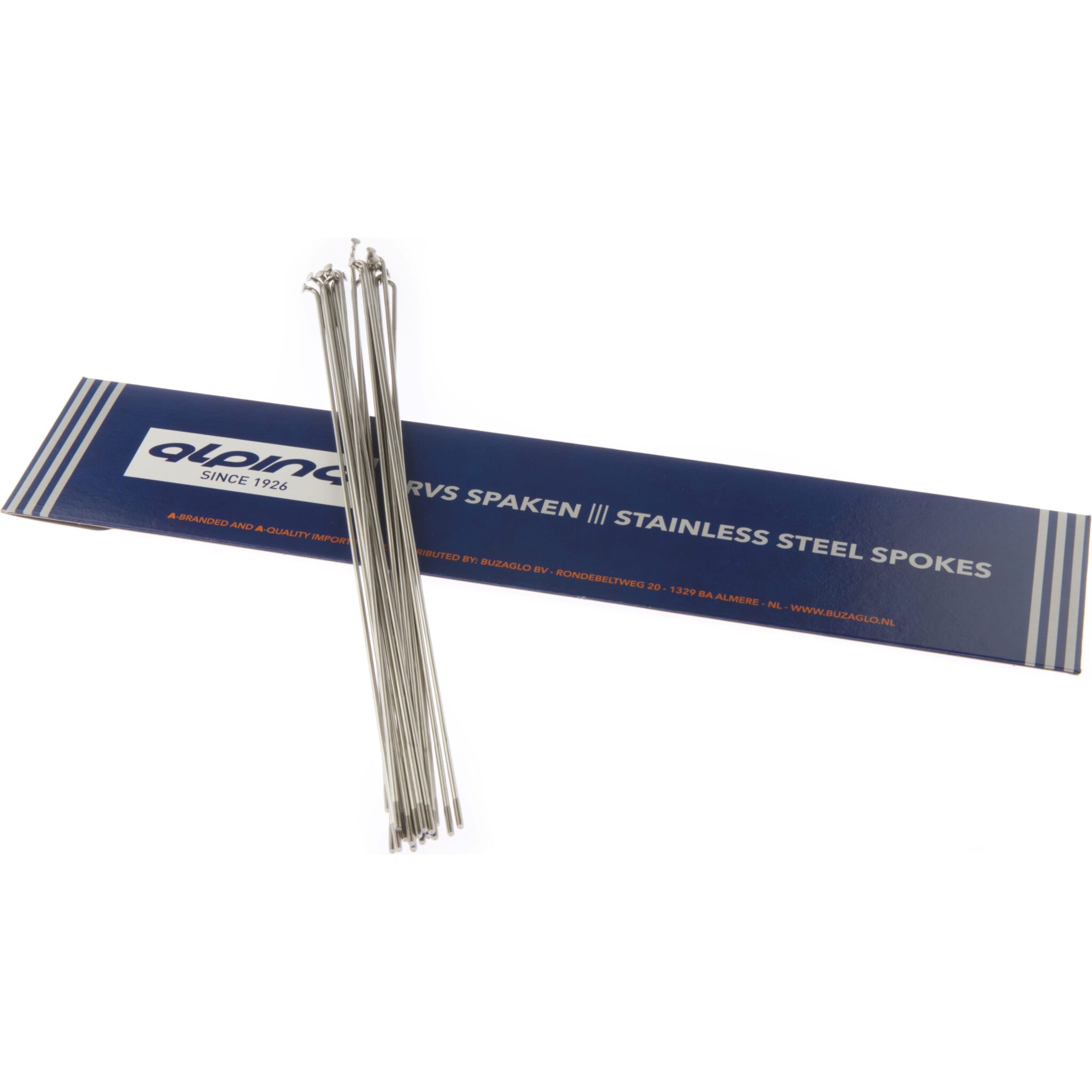 Alp spaak RC 14-250mm RVS zilver (18 stuks)