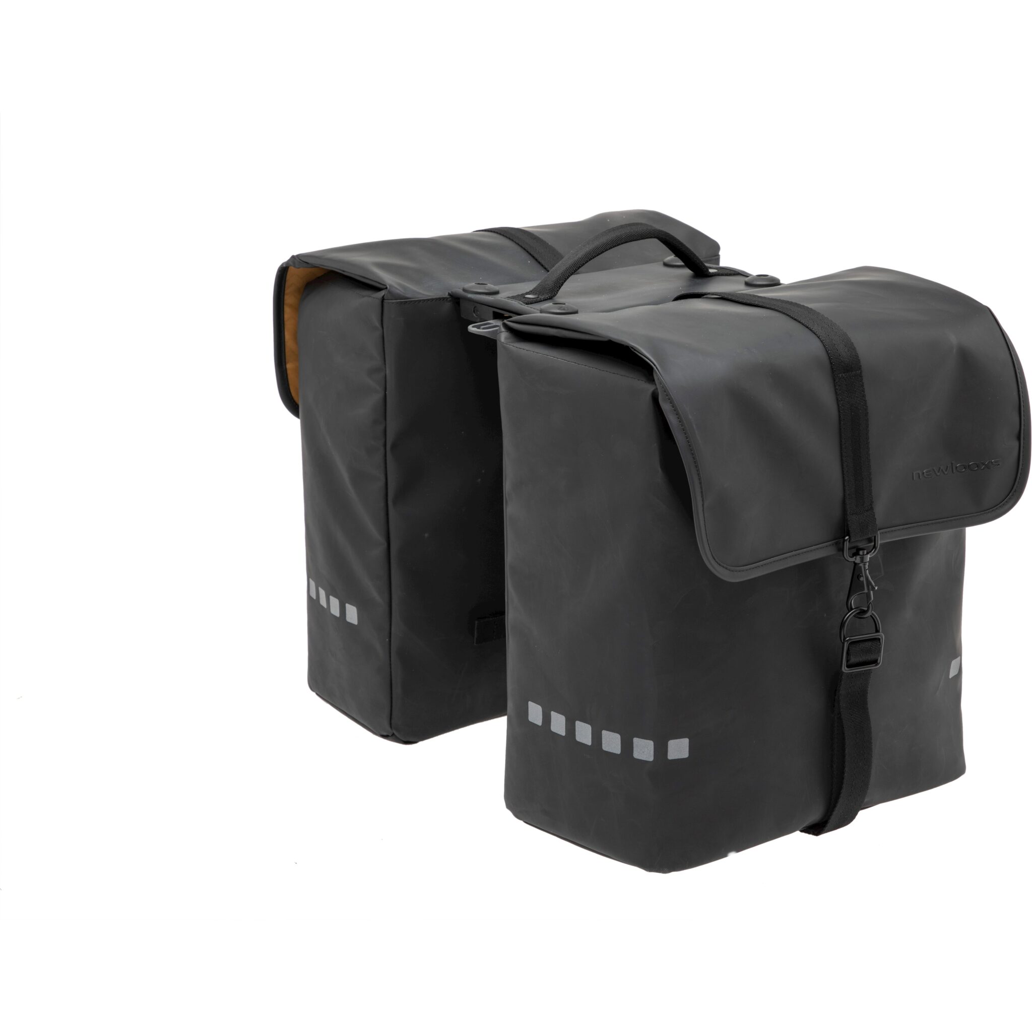 New Looxs fietstas dubbel Odense black Racktime 39L