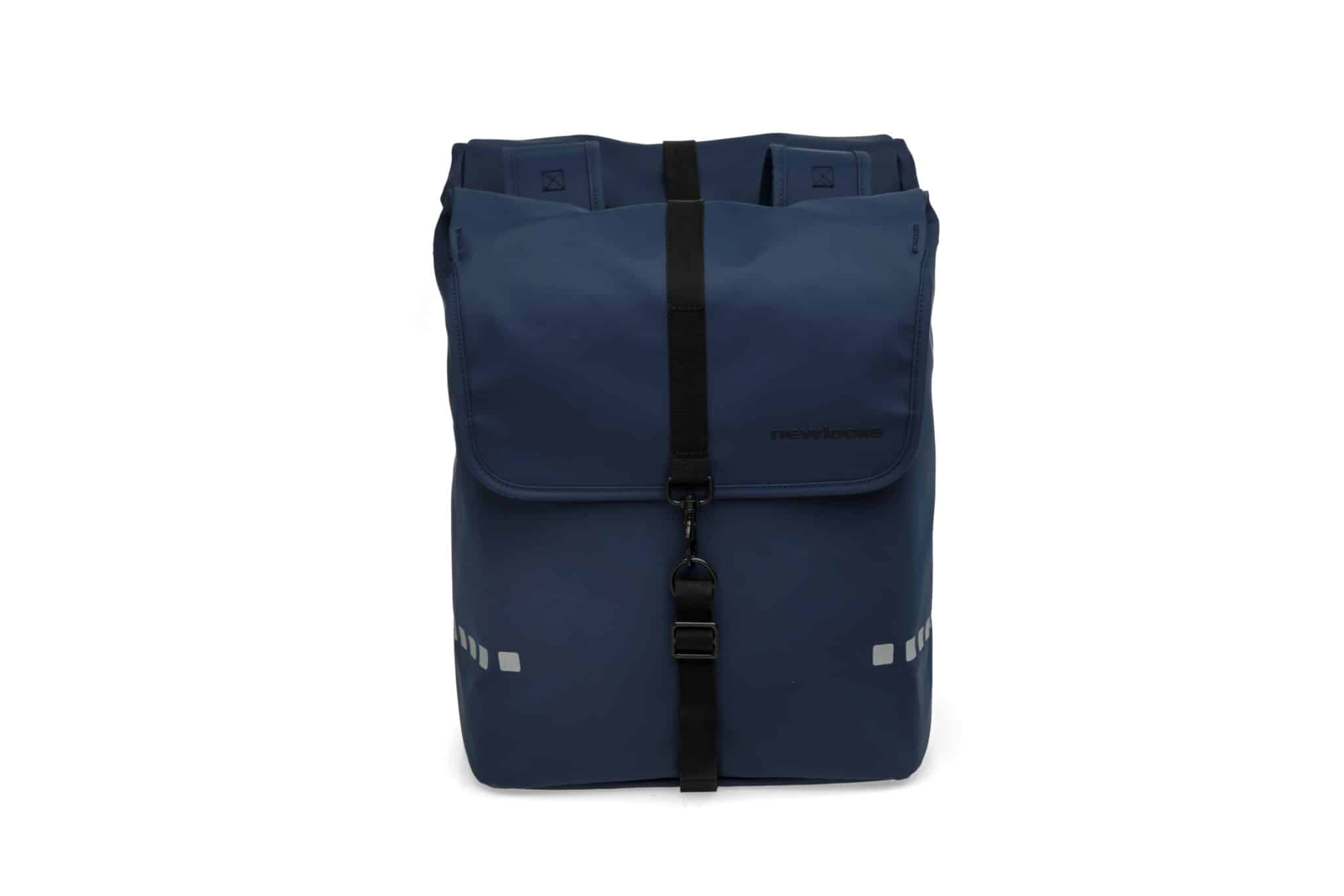 New Looxs fietstas dubbel Odense dark blue 39L