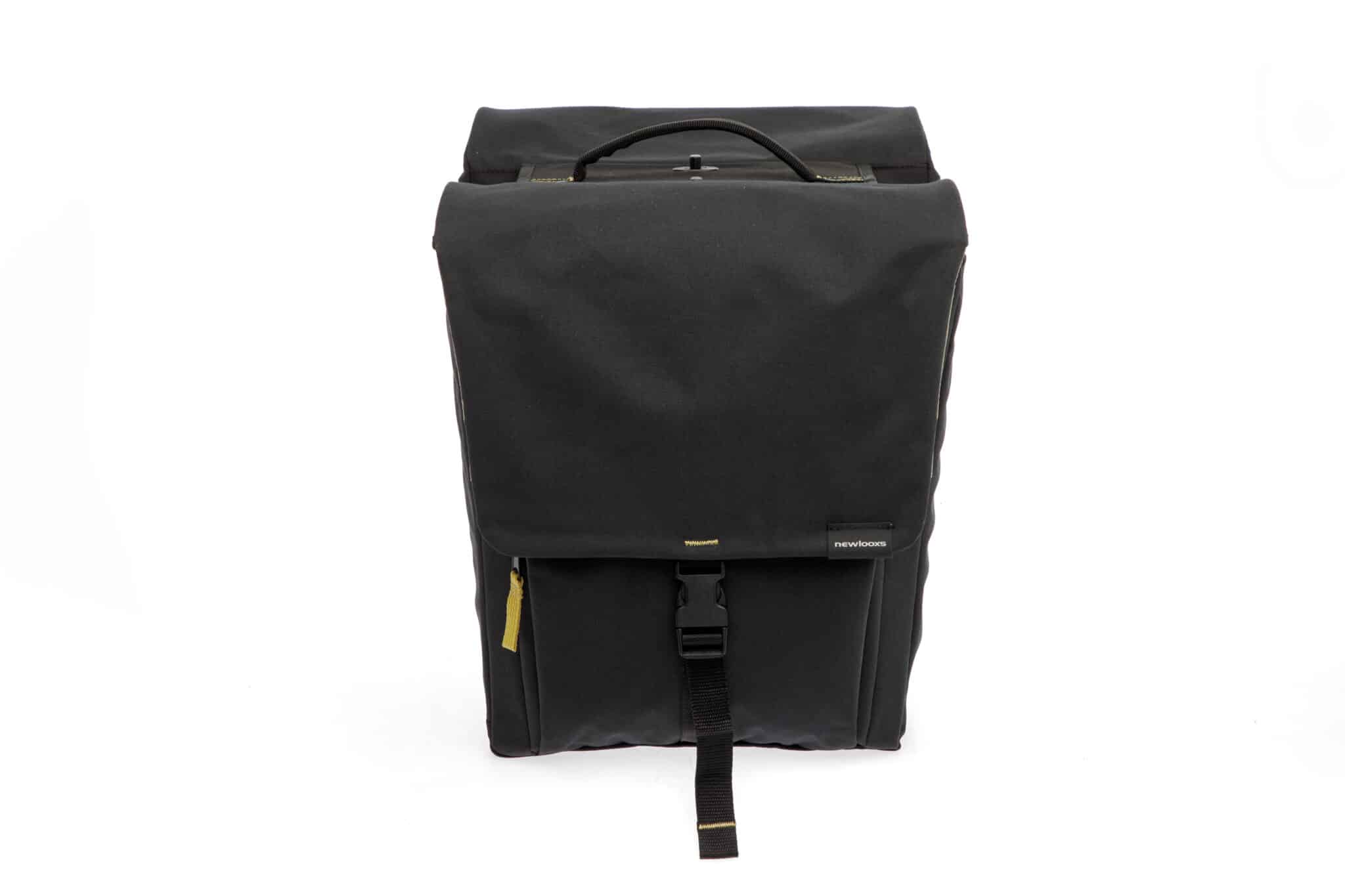 New Looxs fietstas dubbel Tulum afneembaar black 32L